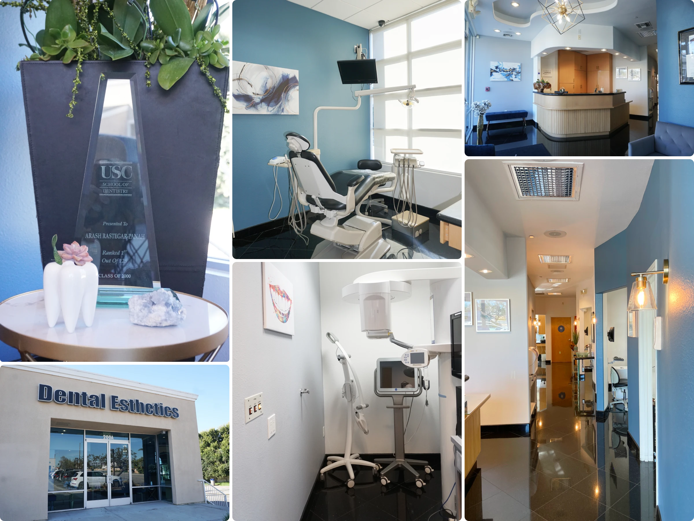 Photo collage of Manhattan Beach Dental Esthetics | Cosmetic Dental Office in Manhattan Beach, CA