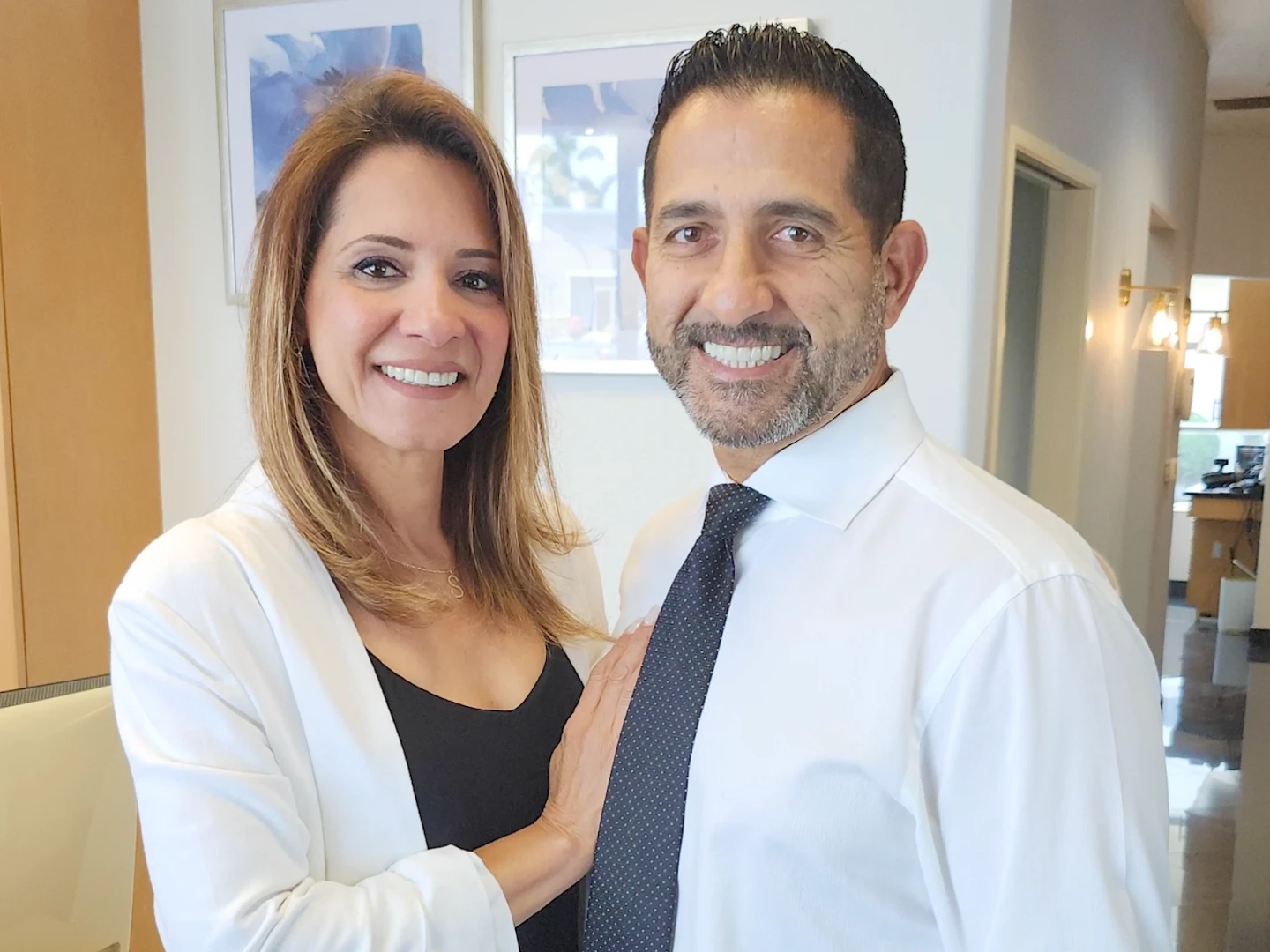 Dr. Sormeh Panah and Dr. Arash Panah at Manhattan Beach Dental Esthetics